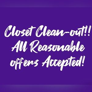 Closet Cleanout